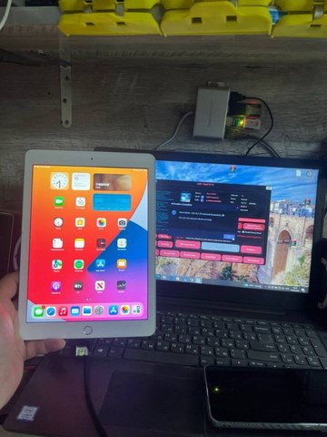 iPad 5 WiFi activated successfully with GST Tool